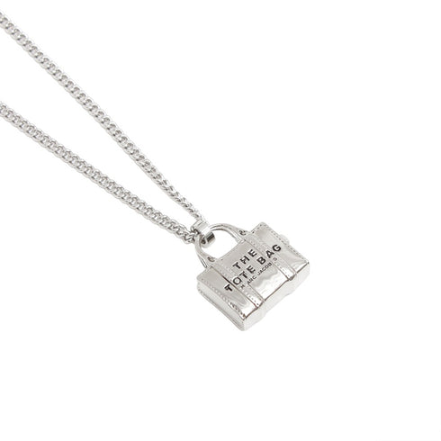 マークジェイコブス MARC JACOBS THE TOTE BAG PENDANT ネックレス 2P3JNC001J45-029 totebagチャーム レディース シルバー